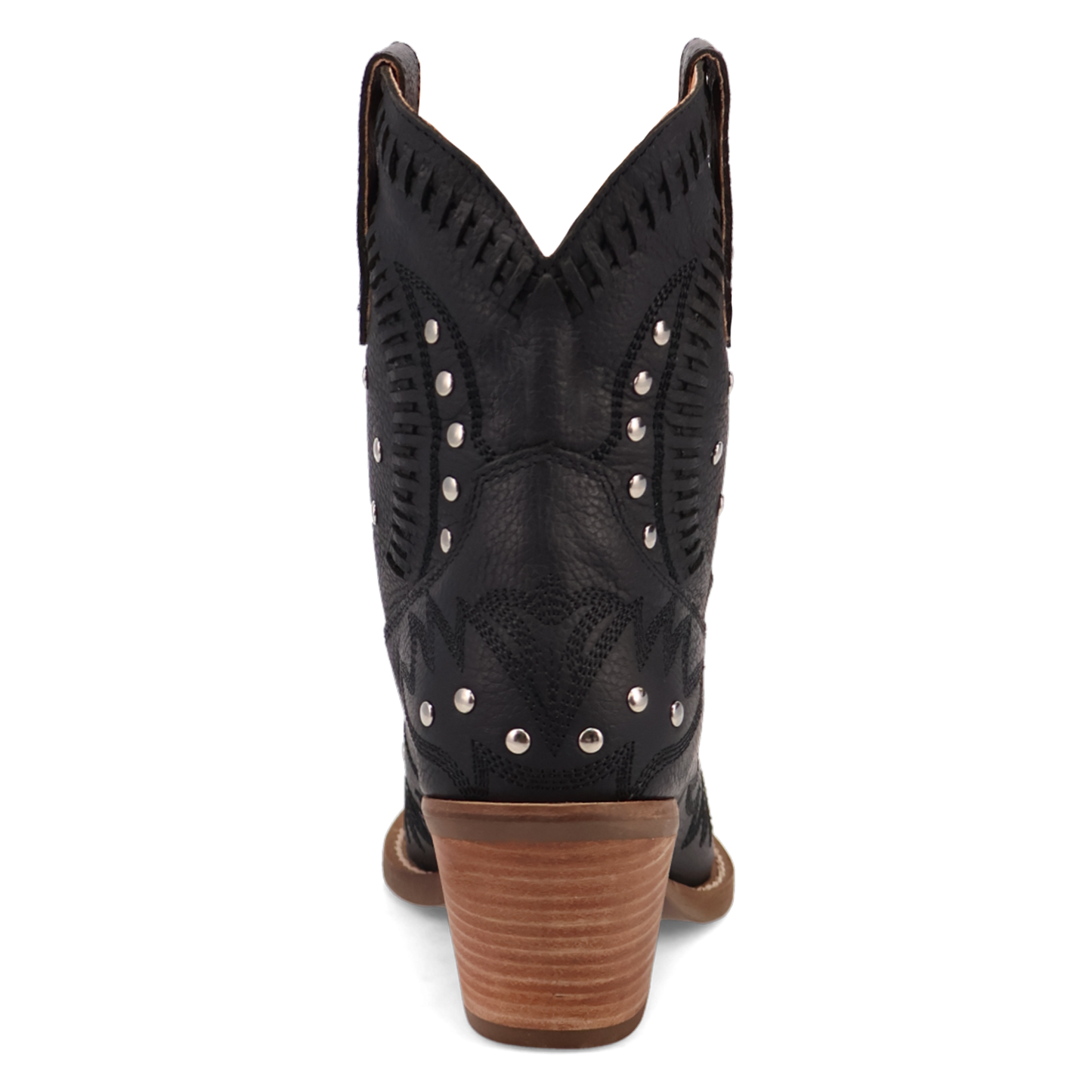 Precious Leather Black Bootie Ankle Boot by Dingo