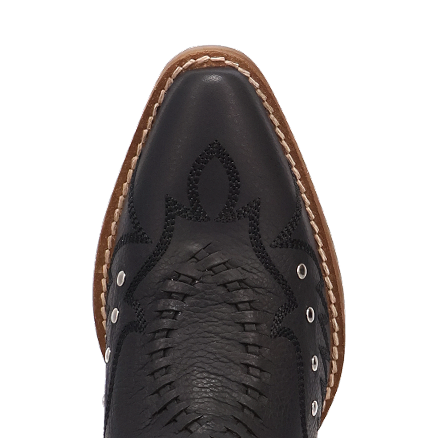 Precious Leather Black Bootie Ankle Boot by Dingo