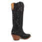Pretty 'N Pink Leather Boots in Black Cowboy Boot by Dingo