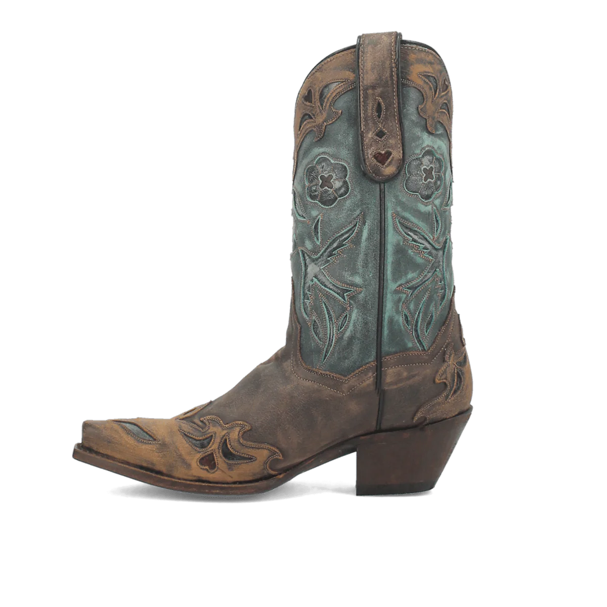 Vintage Bluebird Women's Cowboy Boot by Dan Post