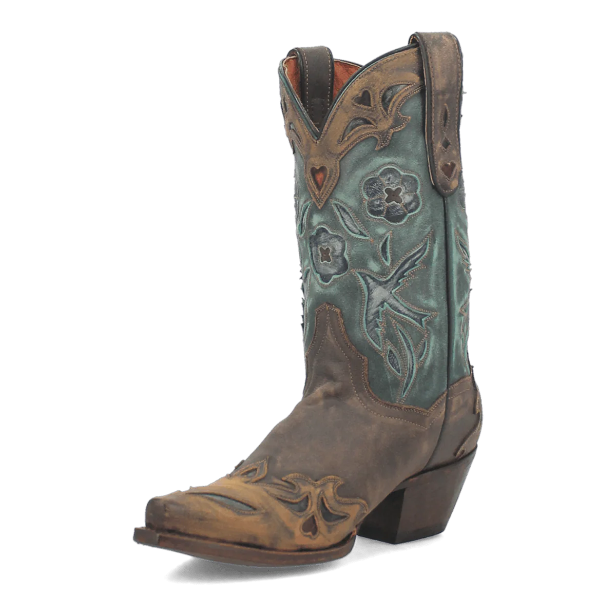 Vintage Bluebird Women's Cowboy Boot by Dan Post