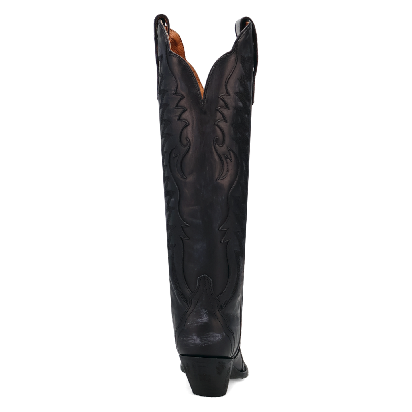 Hallie Leather Boot in Black Cowboy Boot by Dan Post