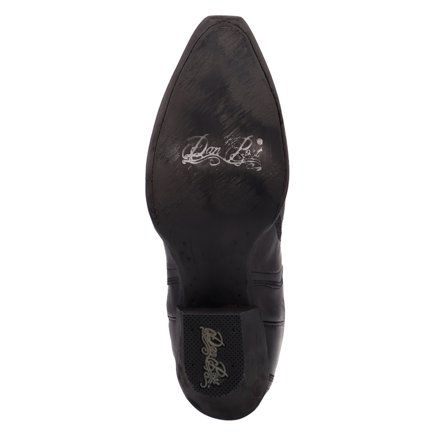 Hallie Leather Boot in Black Cowboy Boot by Dan Post