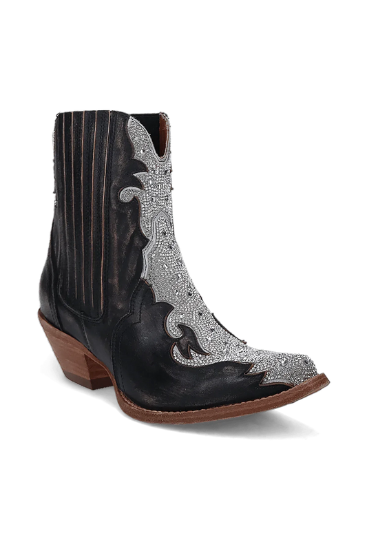 Crystal Ankle Bootie Cowboy Boot by Dan Post