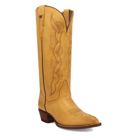 Sunrise Canyon Mustard Women's Cowboy Boot by Dan Post