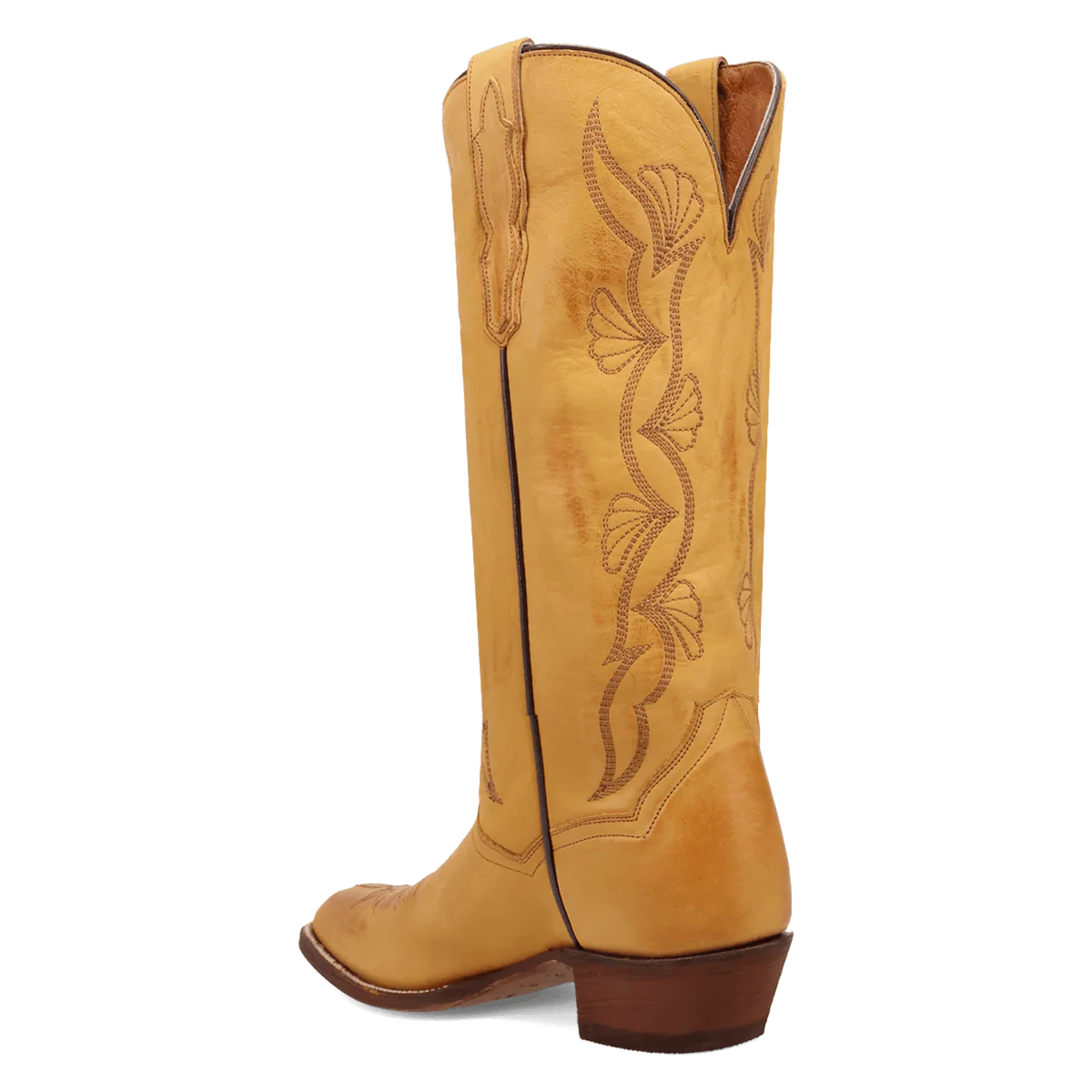 Sunrise Canyon Mustard Yellow Women's Cowboy Boot by Dan Post