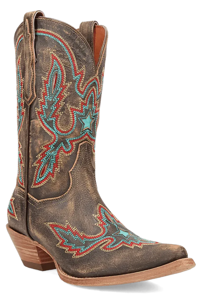 Dan Post Tan and Brown Leather‎ Western Boots - Embroidered Detail size 10-D Amazon.com | Dan Post Boots Mens Primetime Embroidered Pull  main image 4