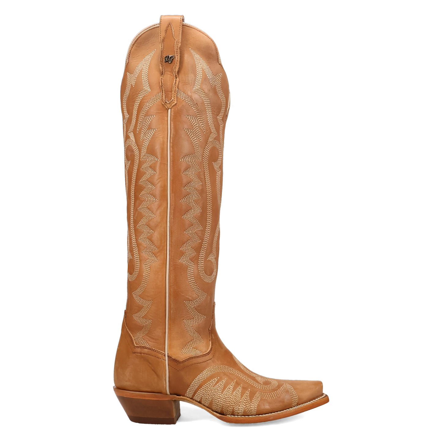 Jocelyn Tan Knee High Leather Women's Cowboy Boot by Dan Post