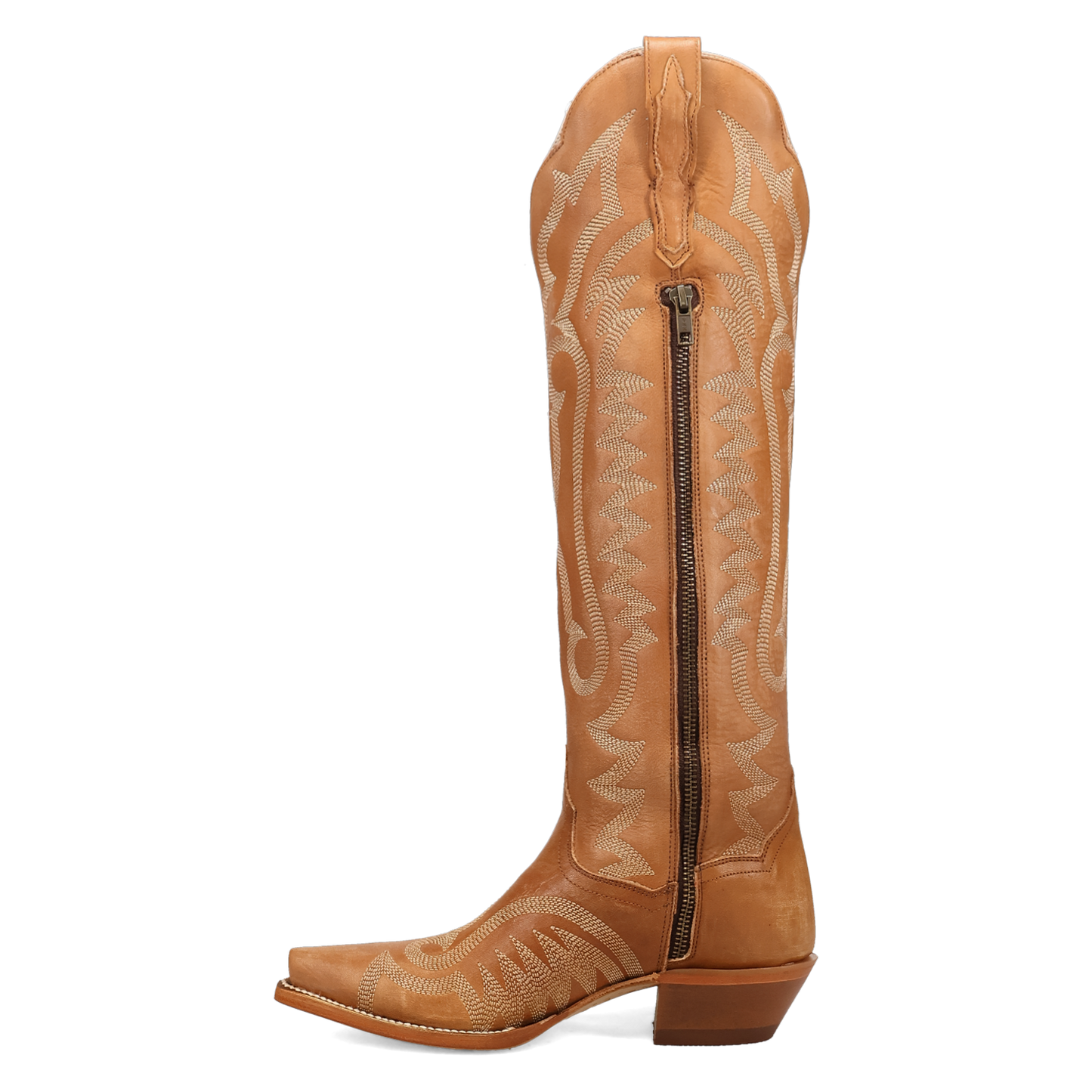 Jocelyn Tan Knee High Leather Women's Cowboy Boot by Dan Post