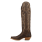 Prairie Dancer Brown Leather Fringe Women's Cowboy Boot by Dan Post