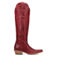 Heartland Red Knee High Leather Women's Cowboy Boot by Dan Post