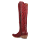 Heartland Red Knee High Leather Women's Cowboy Boot by Dan Post