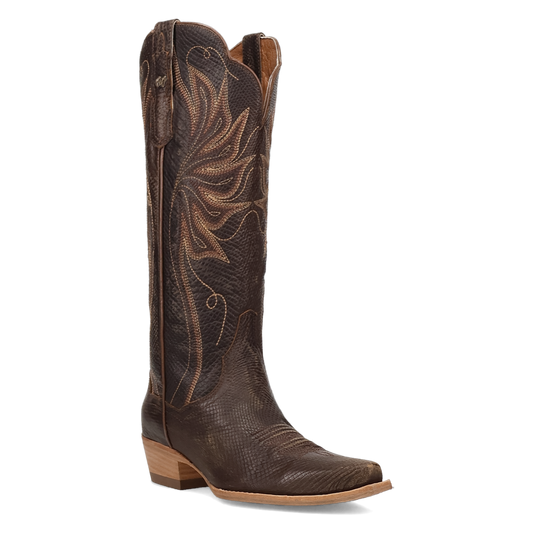 Grace Leather Boot in Brown by Dan Post
