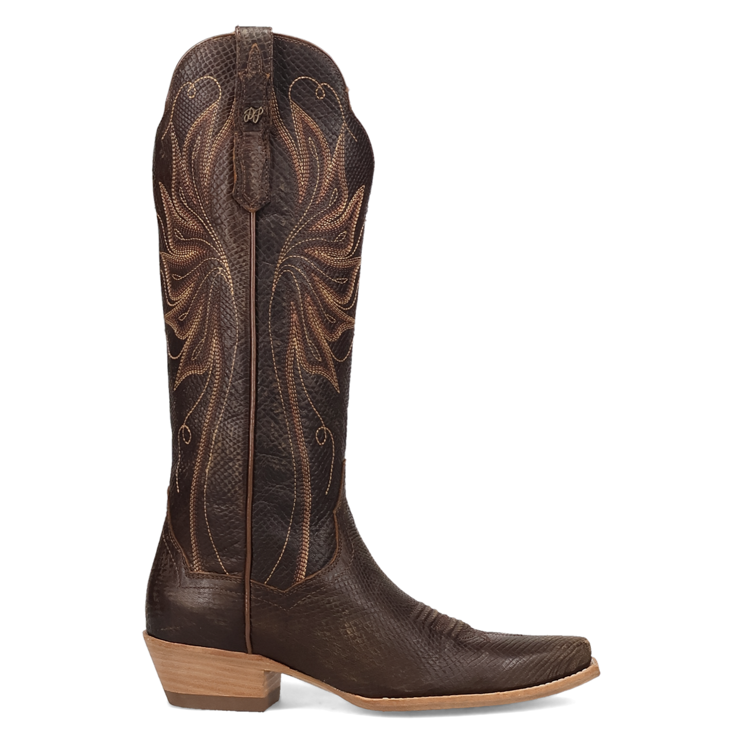 Grace Leather Boot in Brown by Dan Post