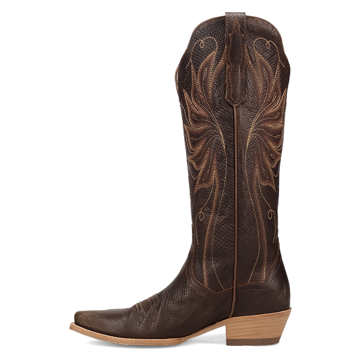 Grace Leather Boot in Brown by Dan Post
