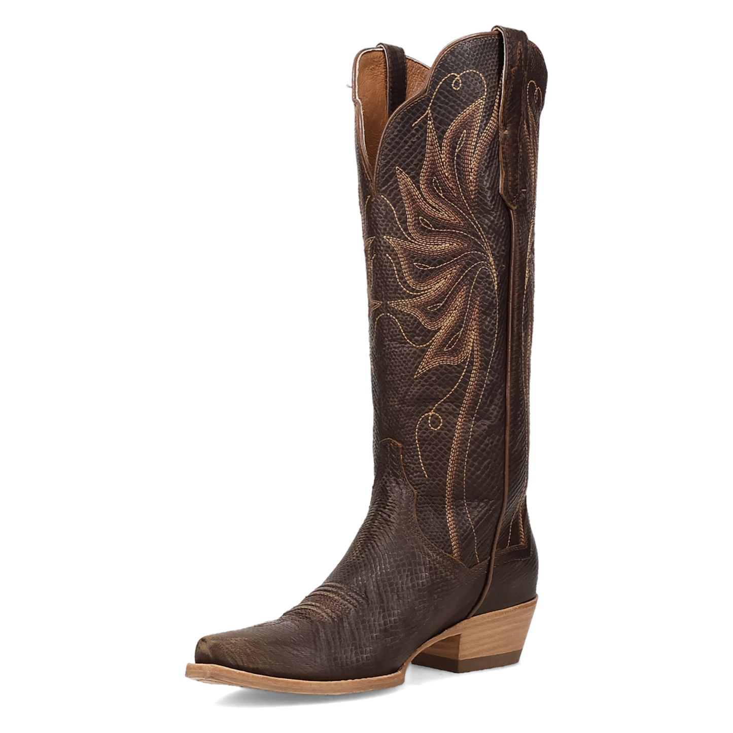 Grace Leather Boot in Brown by Dan Post