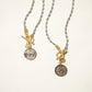 Authentic Buffalo Nickel Coin Necklace in Silver