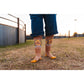 Lucky Bucking Cowgirl Tan Performance Boot Socks