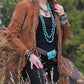 Turquoise Slab Belt Buckle - Western Accessories for Cowgirls