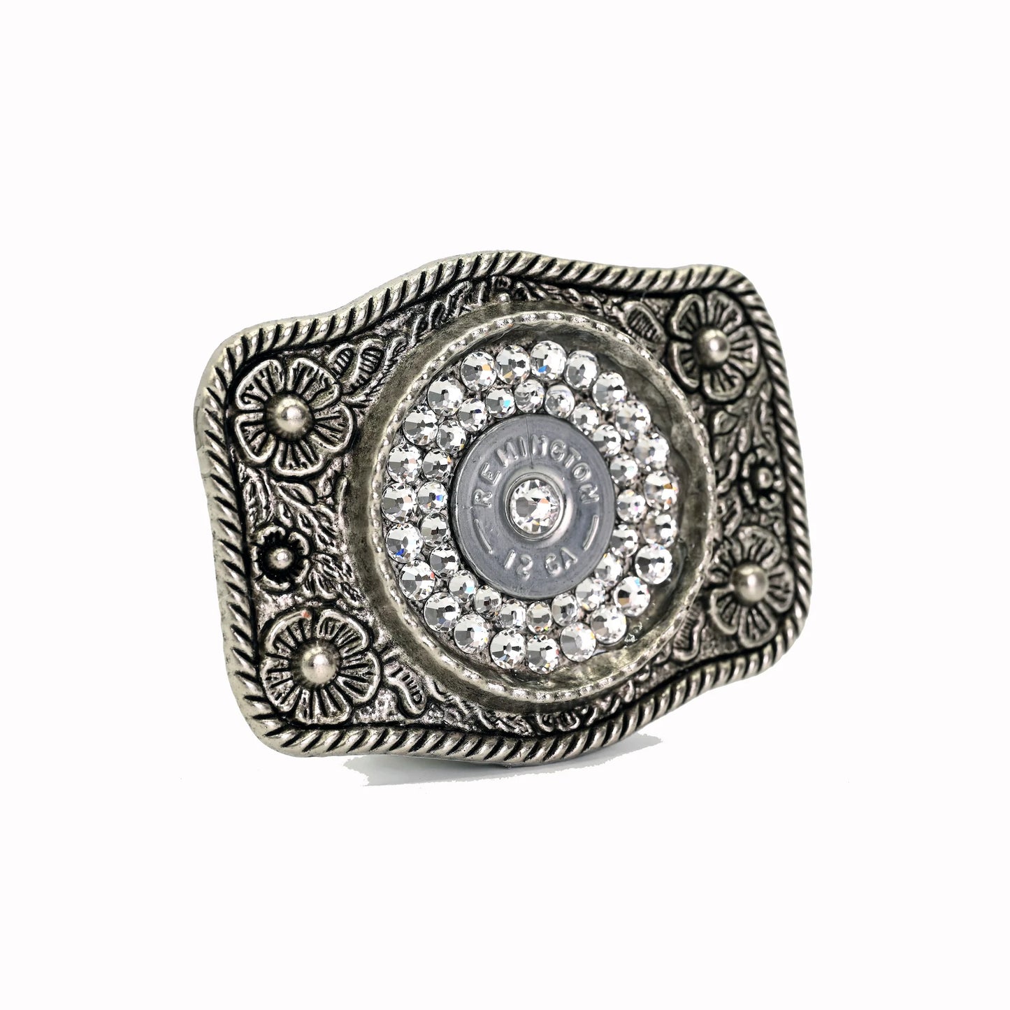 Floral Belt Buckle Bullet Jewelry - Pretty Hunter