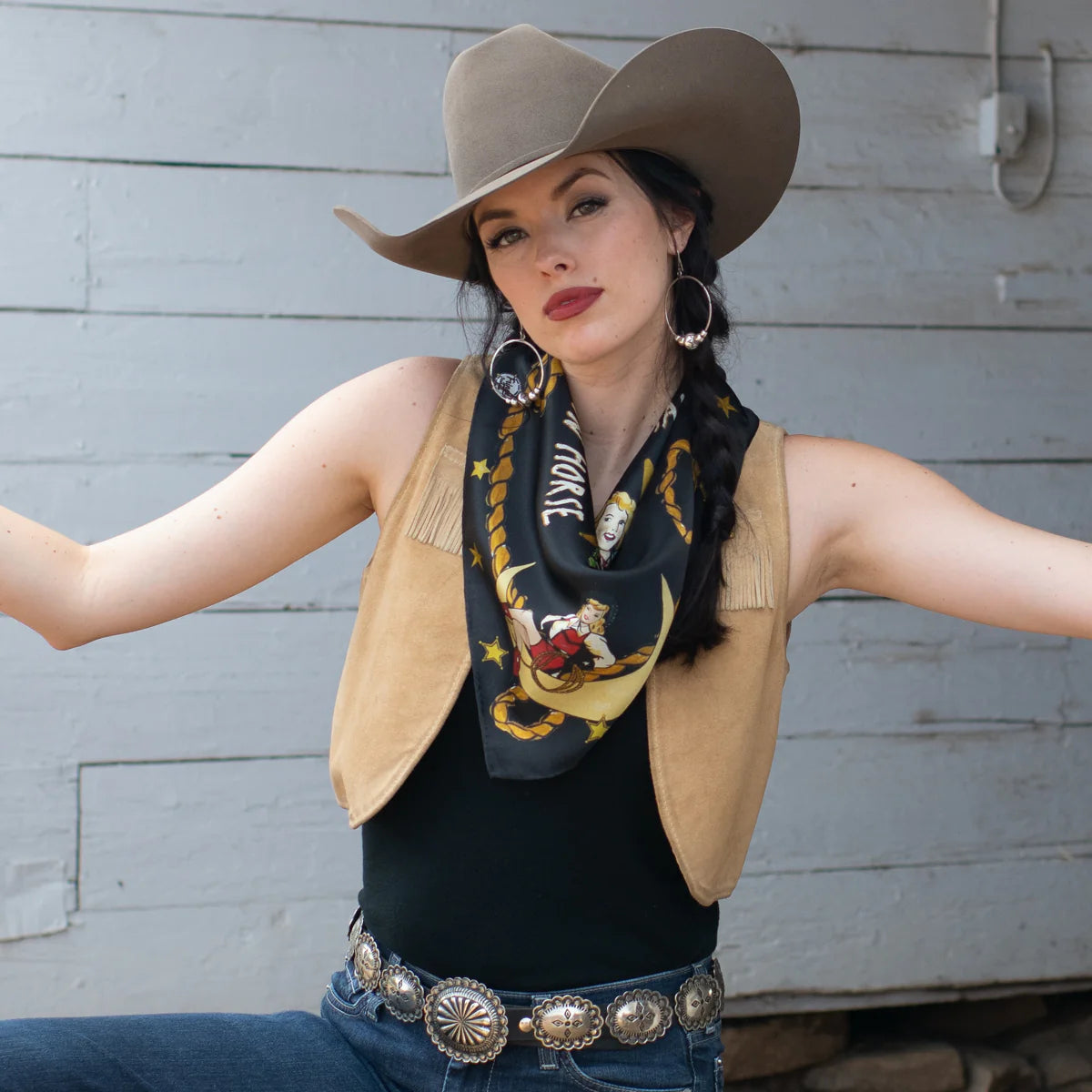 Always Saddle Your Own Horse Bandana at Bourbon Cowgirl