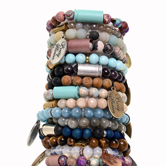 Sassy Stretch Bracelets Bullet Jewelry by Pretty Hunter - Assorted