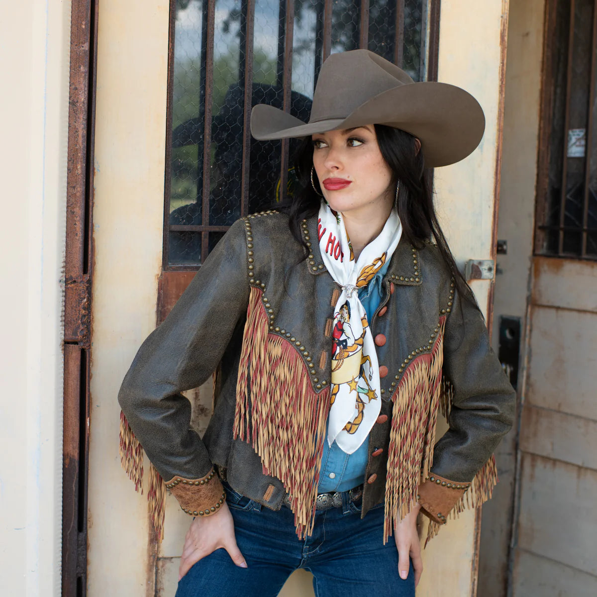 Always Saddle Your Own Horse Bandana Wildrags at Bourbon Cowgirl