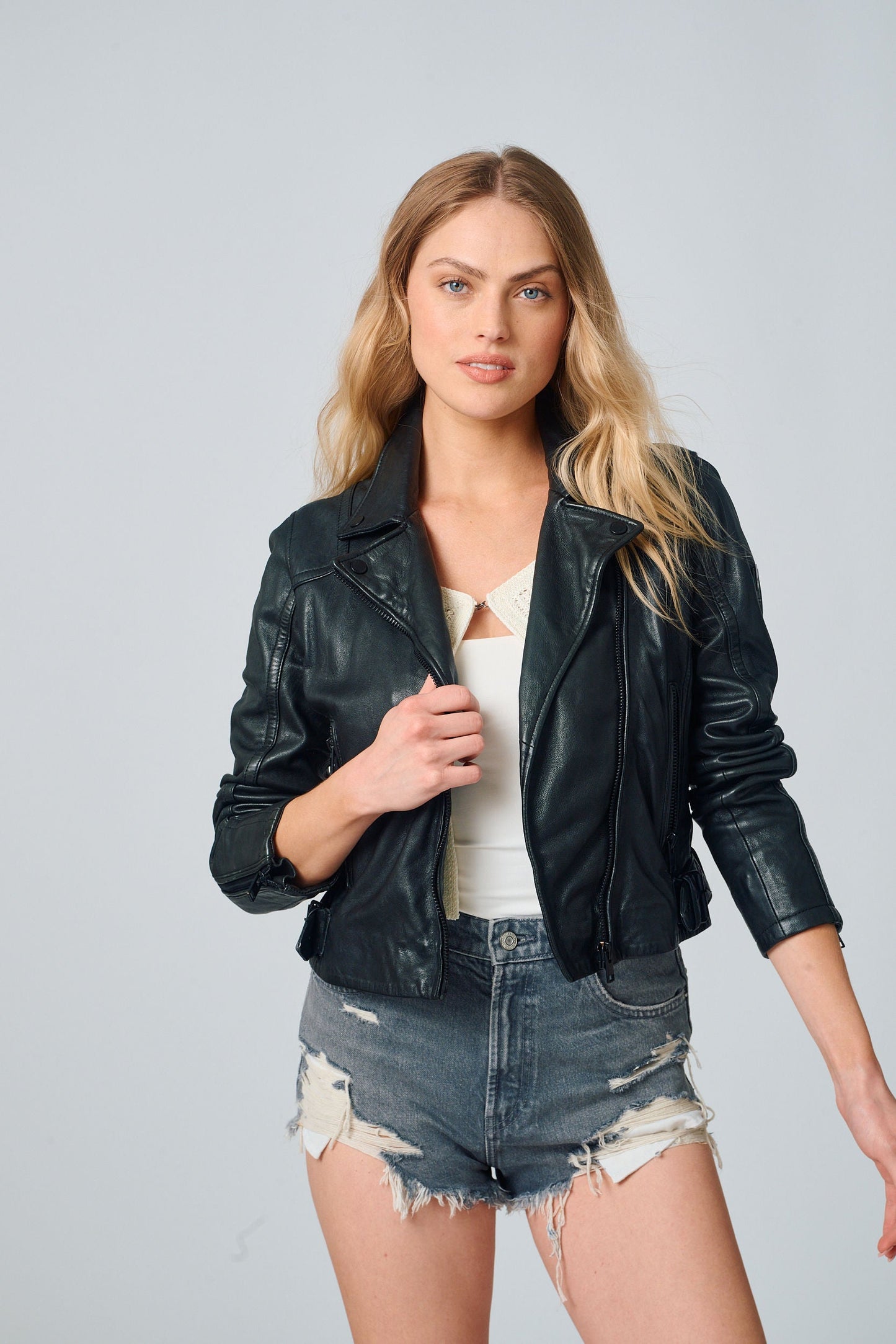 Bita RF Leather Jacket