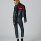 Cynthia RF Leather Jacket