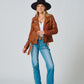 Nicole RF Leather Jacket
