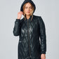Arjeta CF Leather Jacket, Black