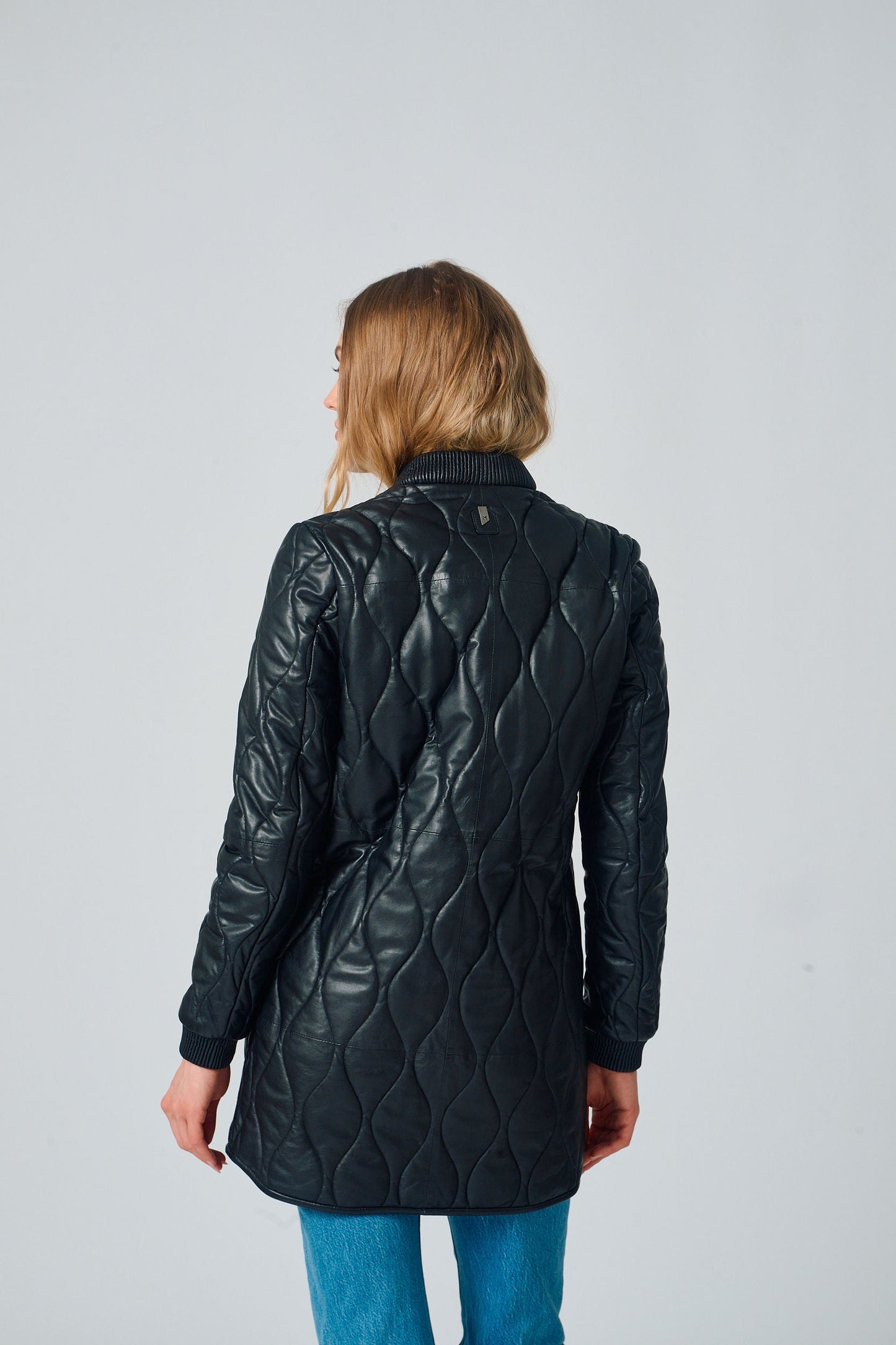 Arjeta CF Leather Jacket, Black
