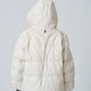 Eloisa OS Leather Jacket, White