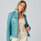 Nola RF Leather Jacket