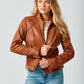 Sunny 2 RF Leather Jacket by Mauritius