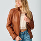 Sunny 2 RF Leather Jacket by Mauritius