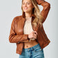 Sunny 2 RF Leather Jacket by Mauritius