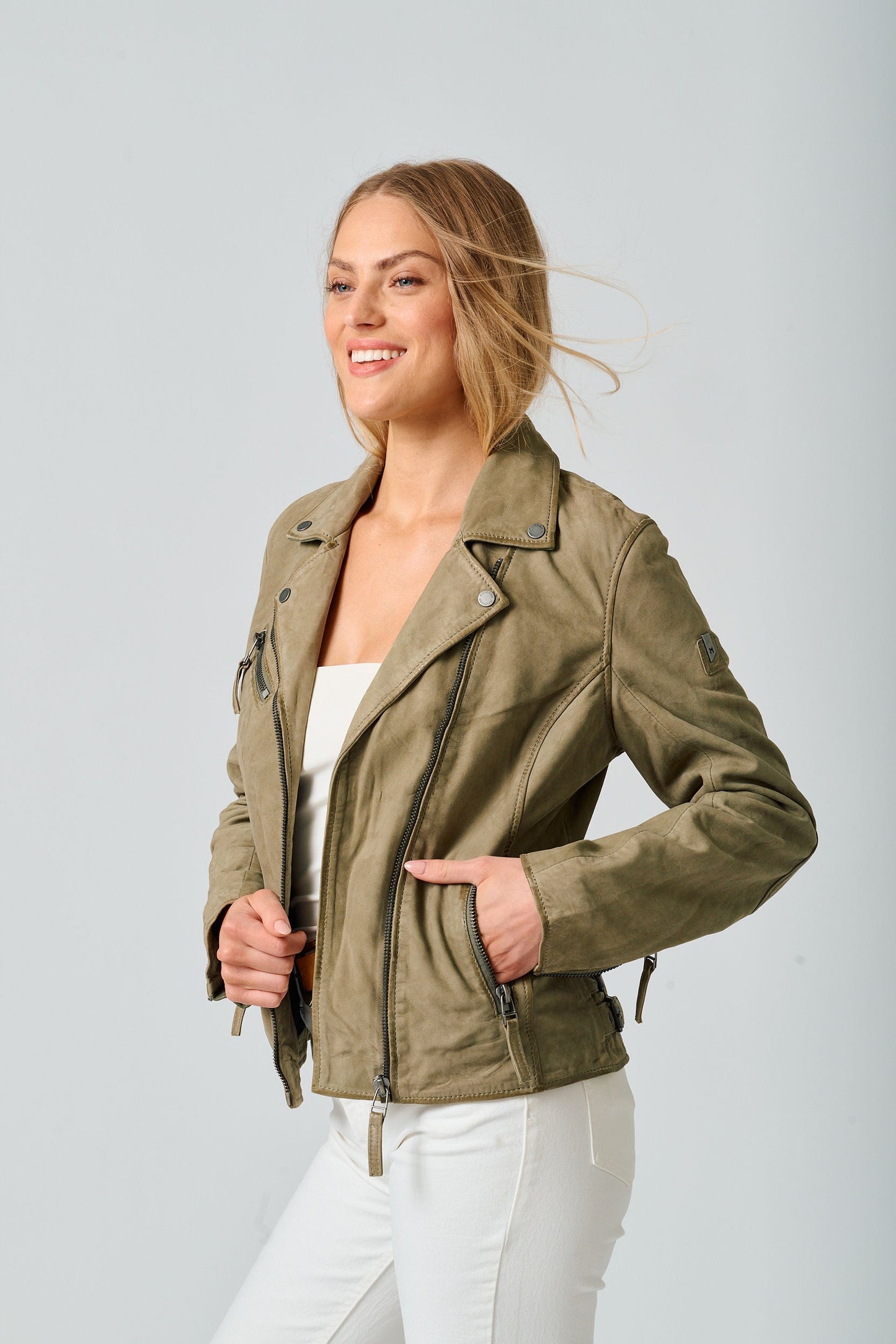 Misty RF Leather Jacket