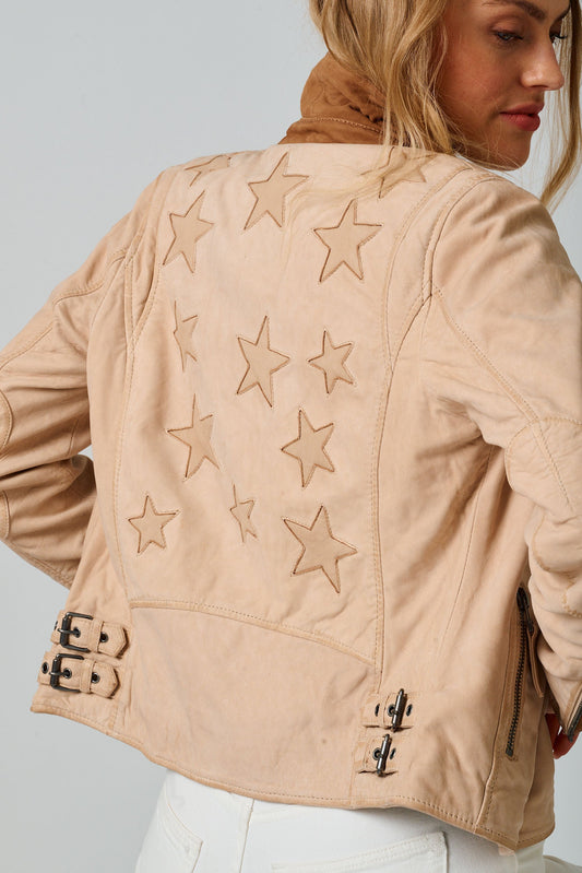 Misty RF Leather Jacket