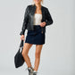 Katharina RF Leather Jacket