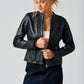Katharina RF Leather Jacket