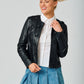 Flora RF Leather Jacket