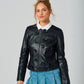Flora RF Leather Jacket