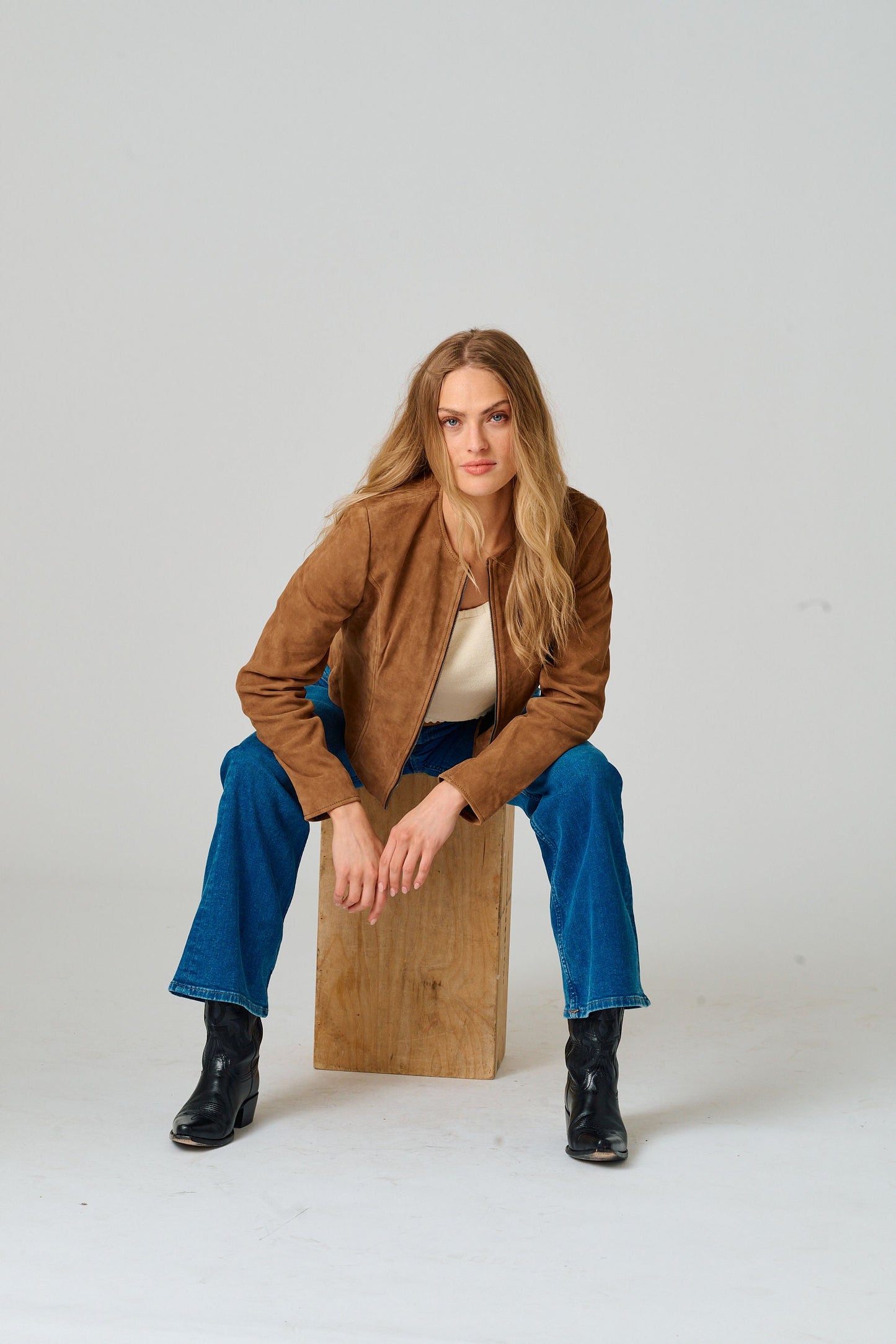 Quynn RF Leather Jacket
