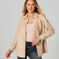 Nadya CF Leather Jacket
