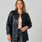 Nadya CF Leather Jacket