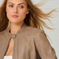Lily RF Leather Jacket