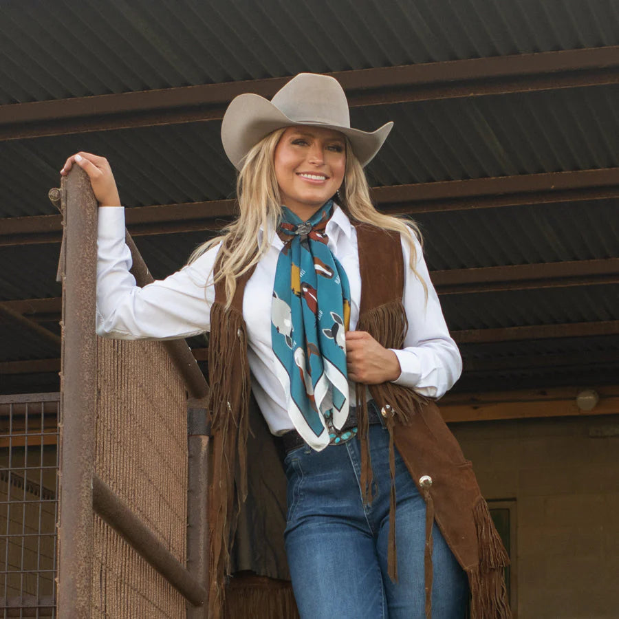 Markings - Horse Head Face Markings Bandana Wildrags at Bourbon Cowgirl