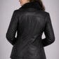 Deba CF Leather Jacket, Black