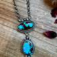 Egyptian turquoise necklace lariat